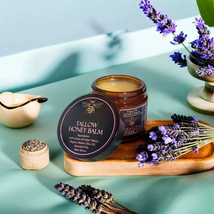 Tallow Honey Balm - 100% Natural Skin Moisturizer