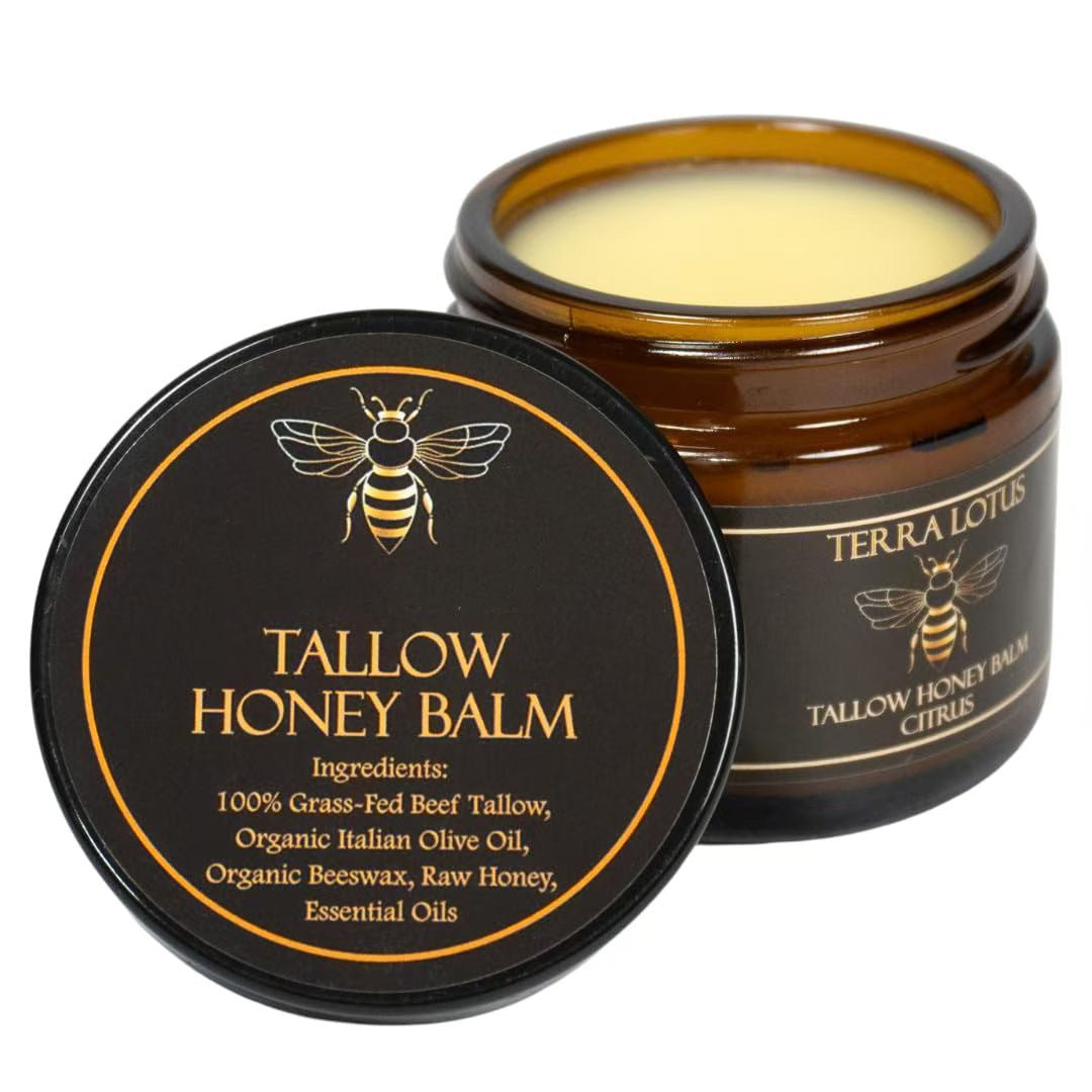 Tallow Honey Balm - 100% Natural Skin Moisturizer